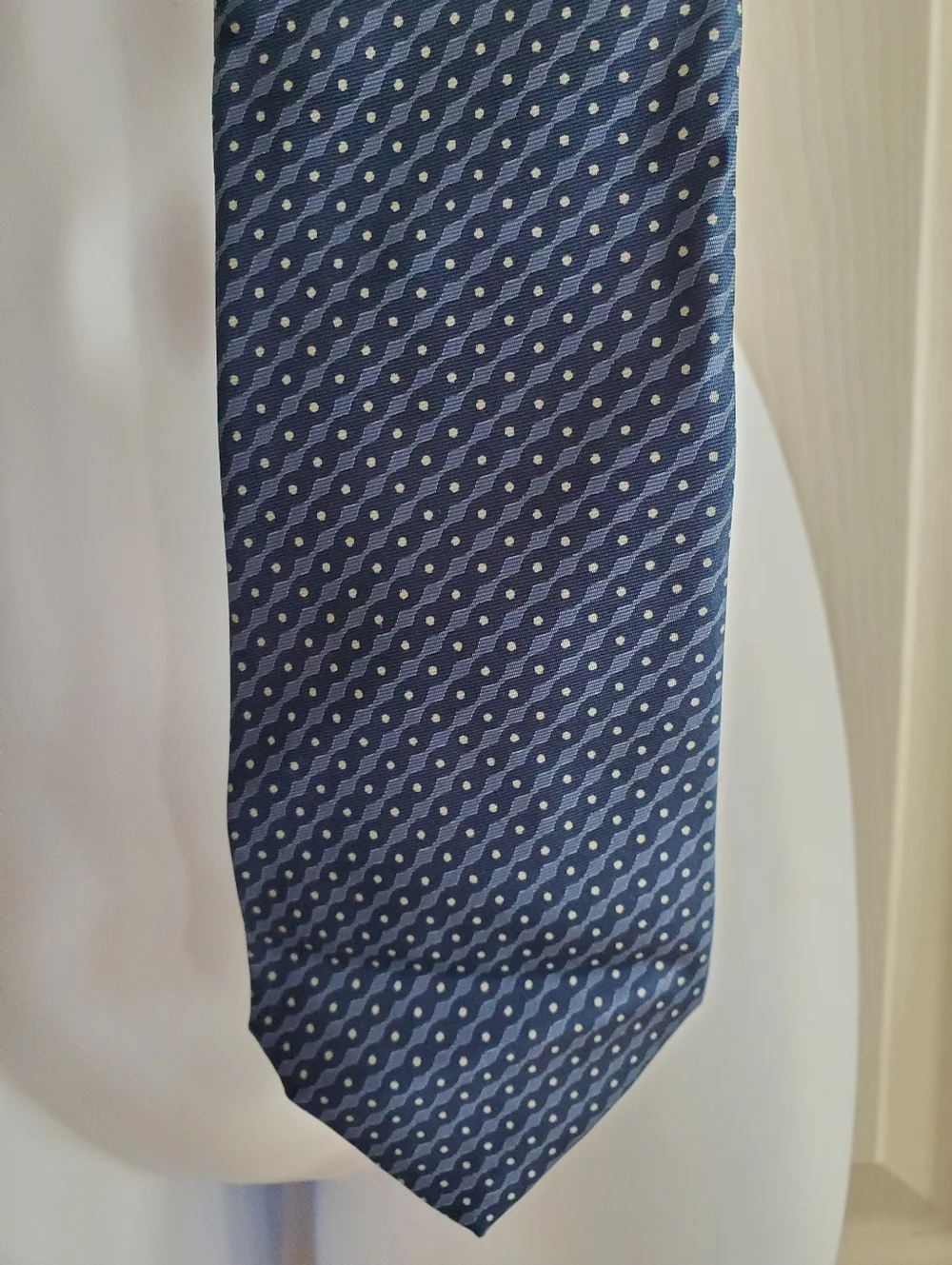 Christian Dior vintage men's silk neck tie